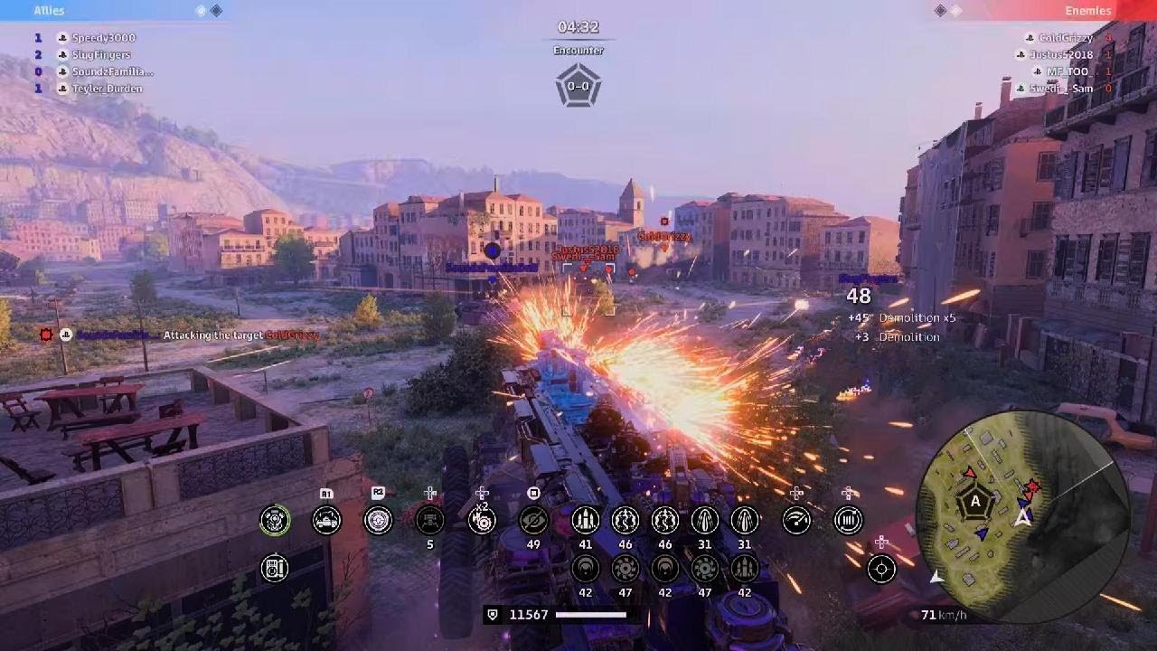 Crossout Leviathans Clan War - JCO vs EX1LE