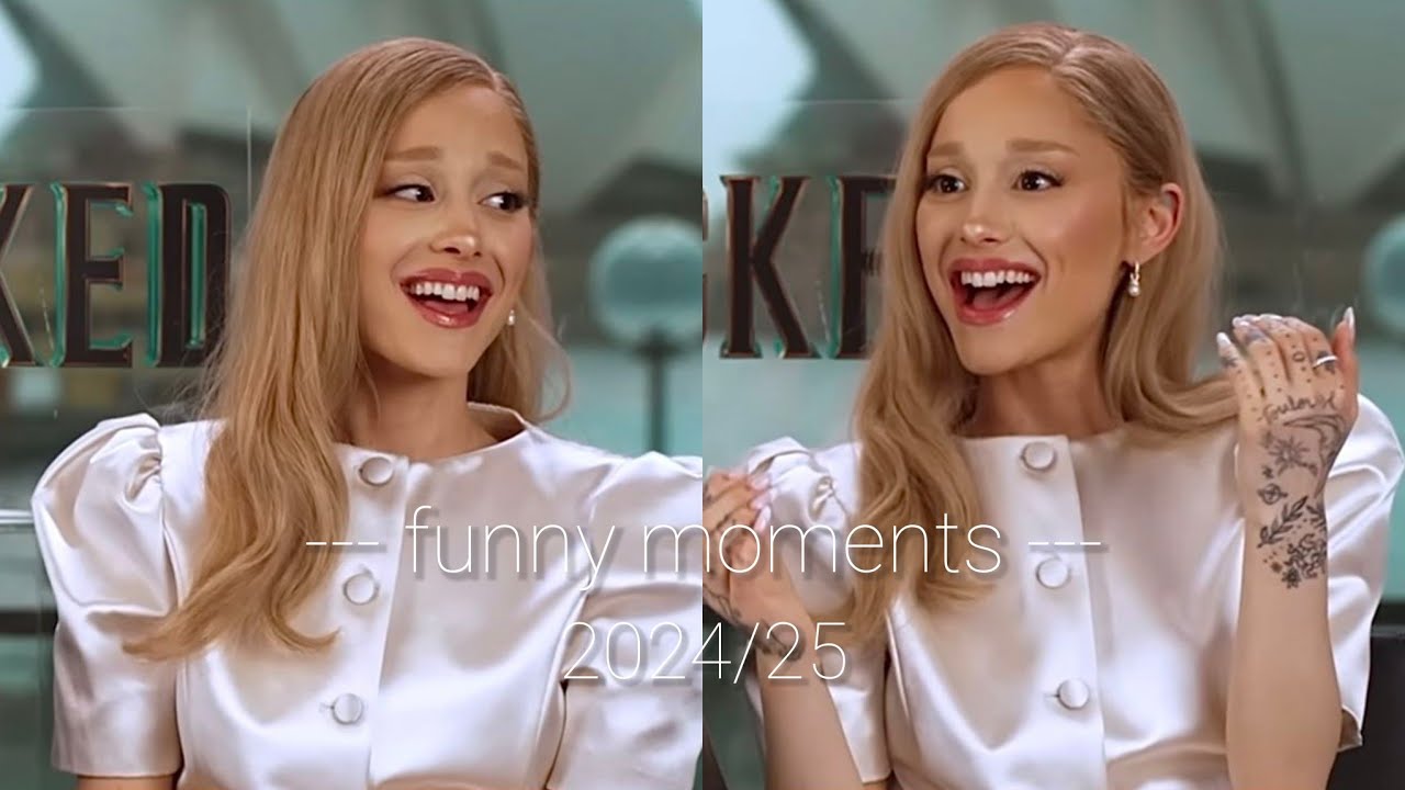 ARIANA GRANDE FUNNY MOMENTS PART 2 (2024/25) 😂💘