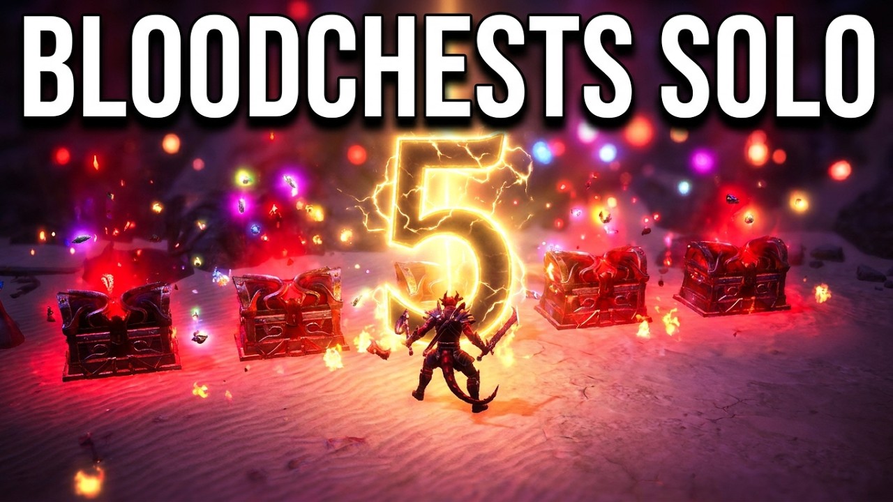 5 Bloodchests Solo No Essence No Weapon Dk / Drakensang Online
