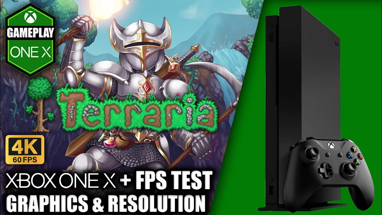 Terraria - Xbox One X Gameplay + FPS Test