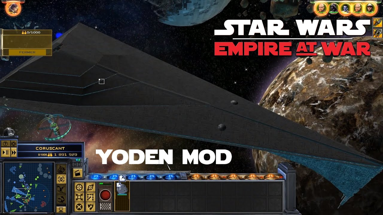Star Wars Empire at War : Yoden Mod - ECLIPSE & EXECUTOR