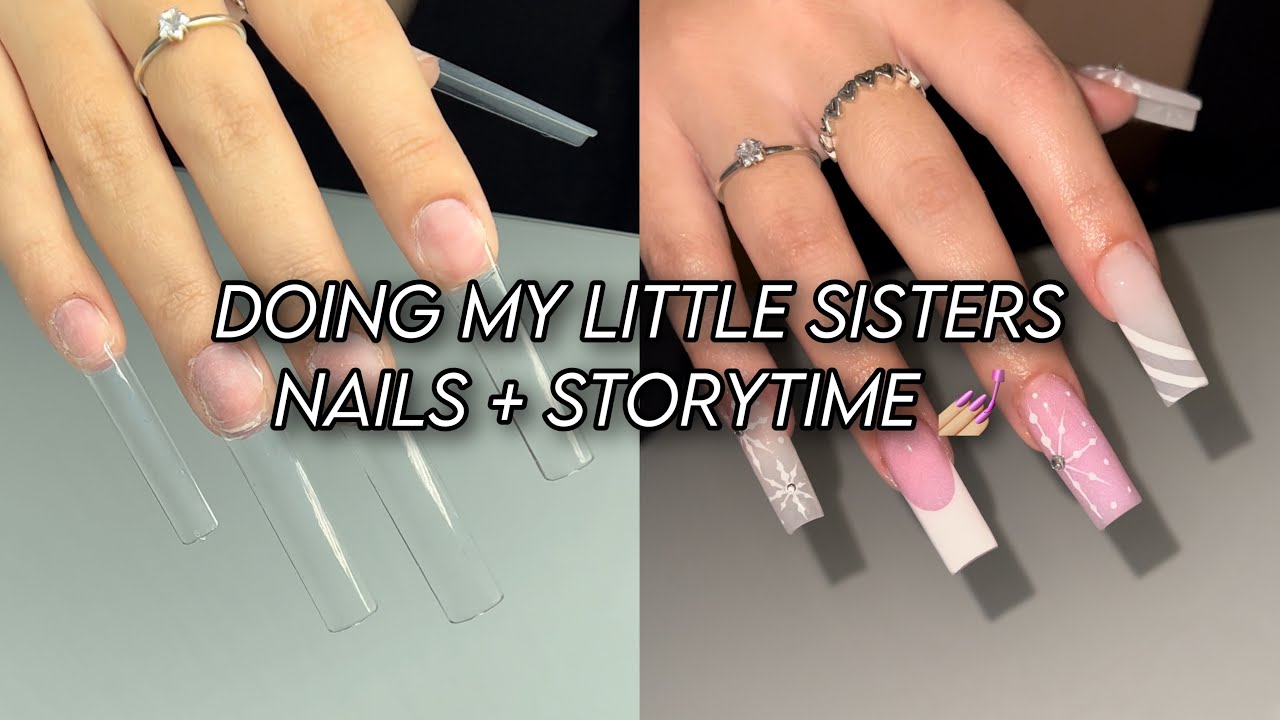Storytime: My Dad Follows my OF 🤢 (I can't believe this...) + Doing my Sister's Nails 💅🏼