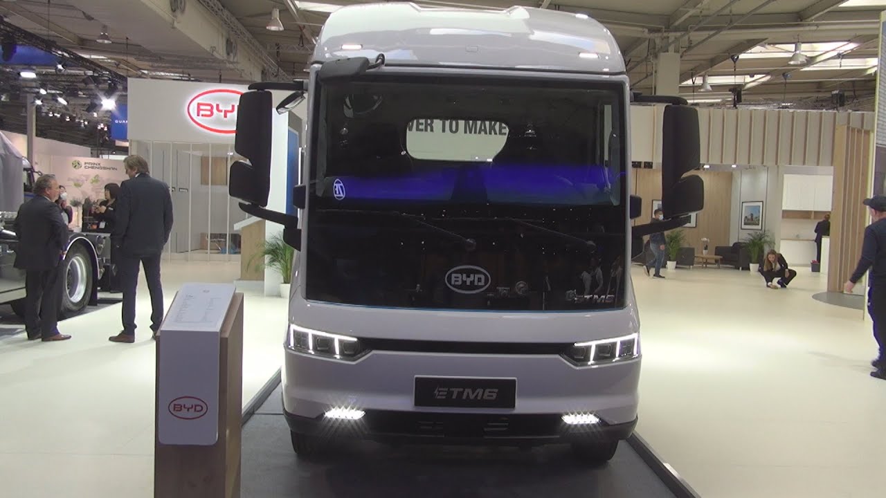 Шасси грузовика BYD ETM6 (2023) Экстерьер и интерьер