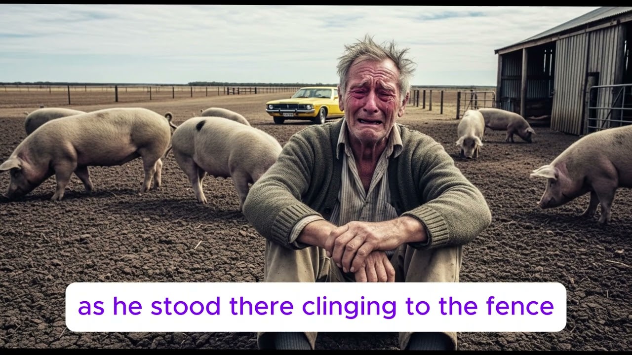 Cruel Son Abandons His Father on a Pig Farm… But the Owner Ensures Justice Is Served