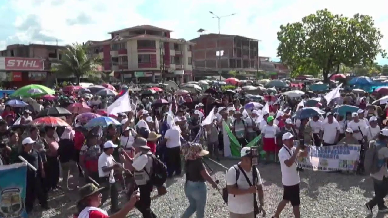 EVO en acto de proclamación candidato Luis Arce Clemente - Alcalde del Municipio Shinahota