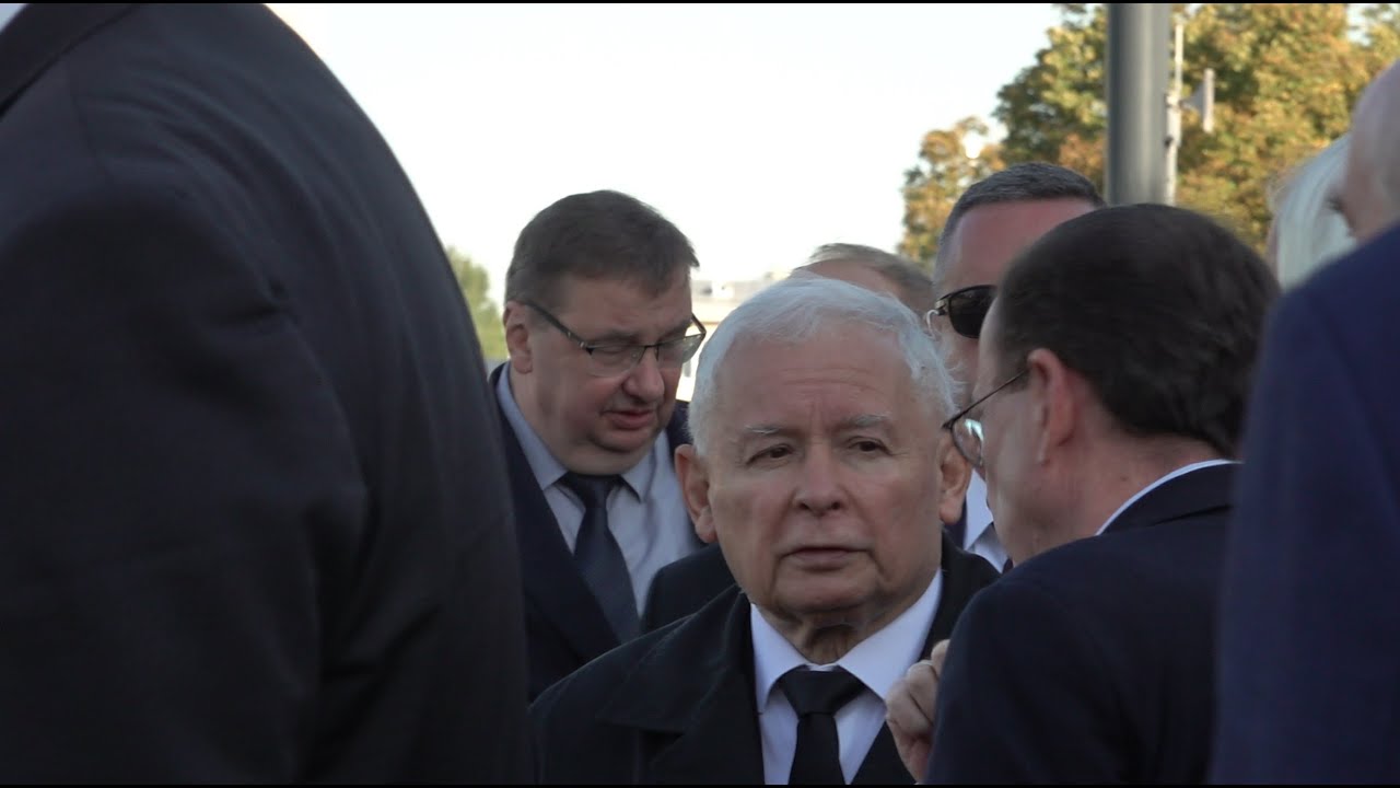 Prezesowi Kaczyńskiemu puściły nerwy. 137. miesięcznica smoleńska.