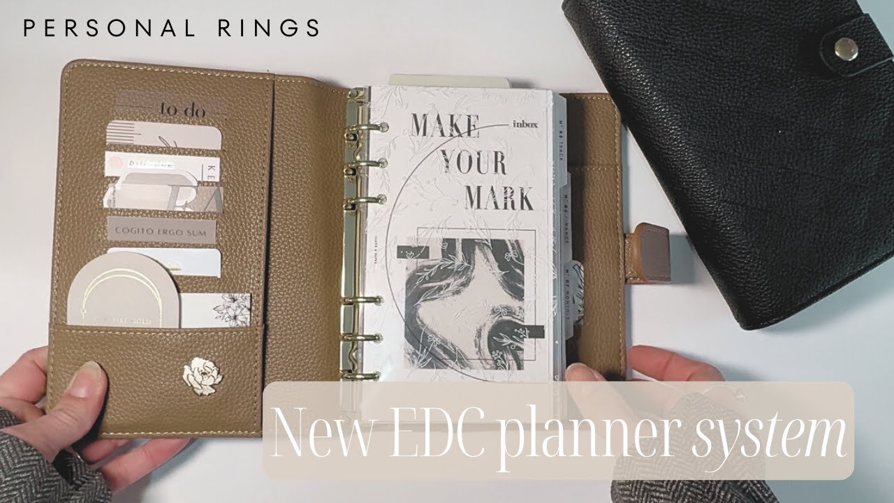current main planner system | personal rings edc
