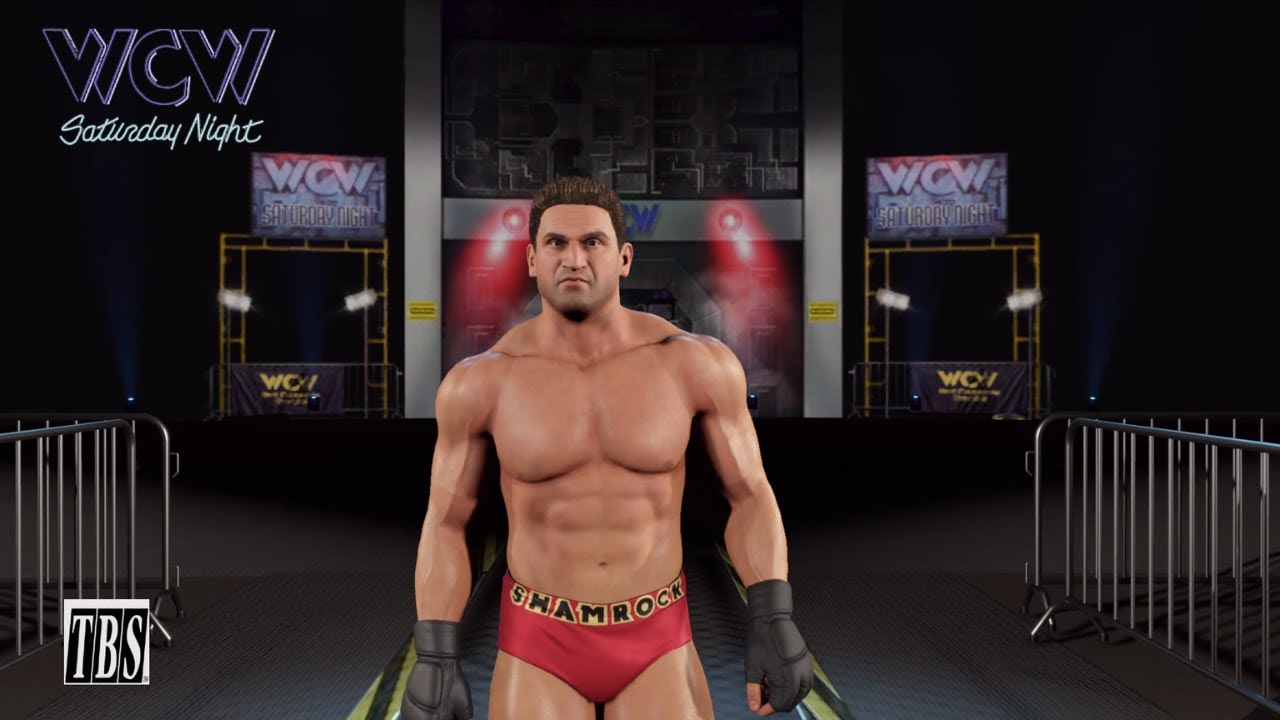 Ken Shamrock (WCW( v Trick Williams (WWE) (WCW Cruiserweight Championship)