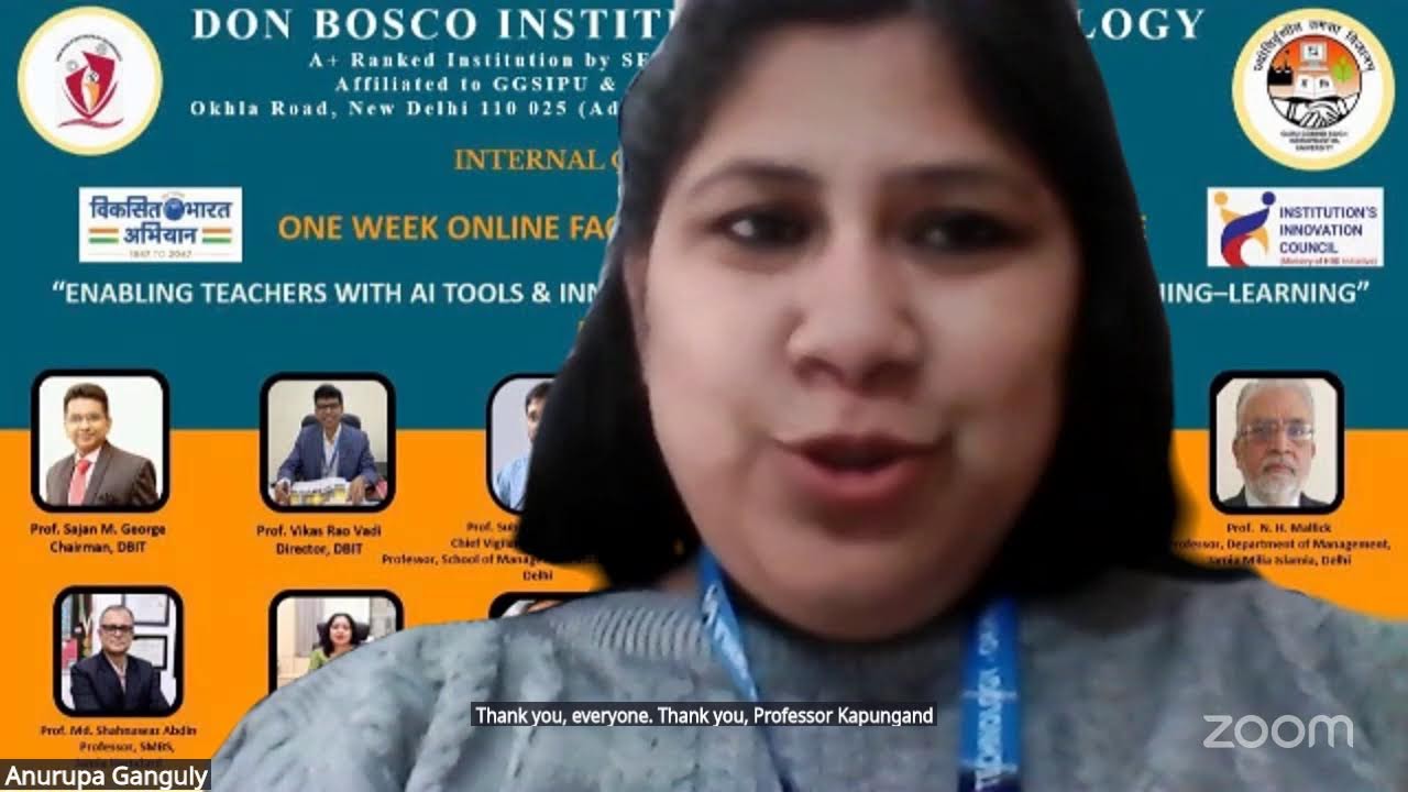 FDP on “Enabling Teachers with AI Tools & Innovative Approaches for Effective Teaching–Learning” 5