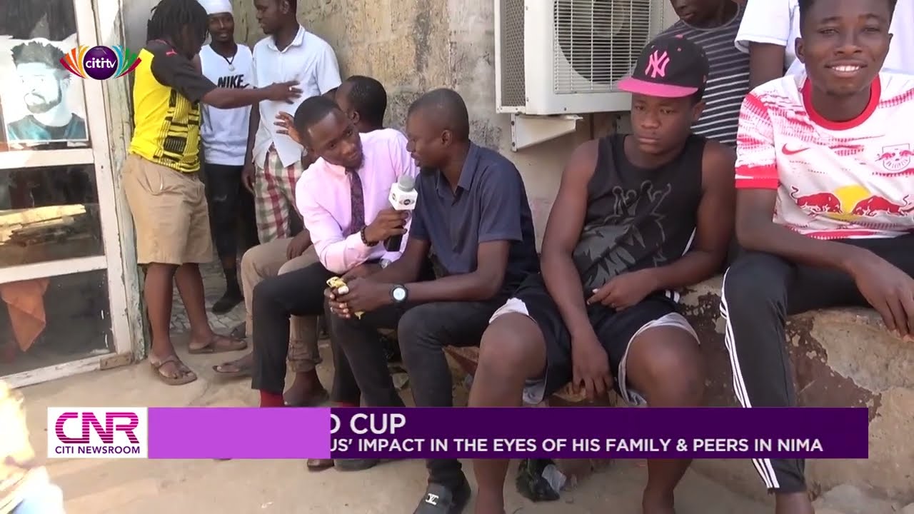 Mohammed Kudus' family and friends bask in the glow of his superb World Cup performances | CNR