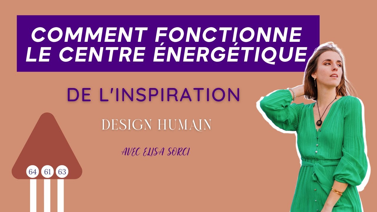 Le centre énérgétique de l'inspiration en Design Humain !