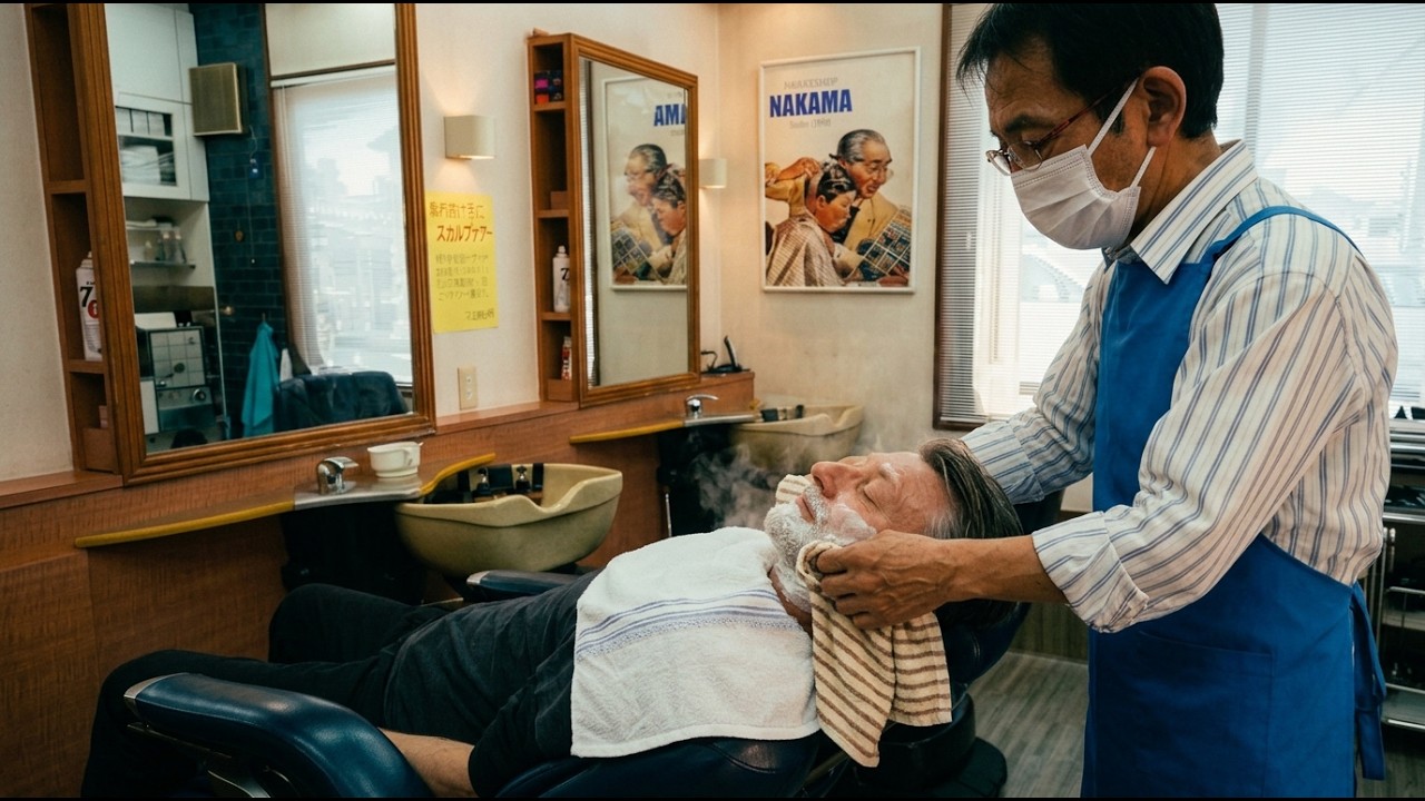 💈 I Trusted This 2nd-Generation Barber With My Traditional Japanese Shave 🇯🇵