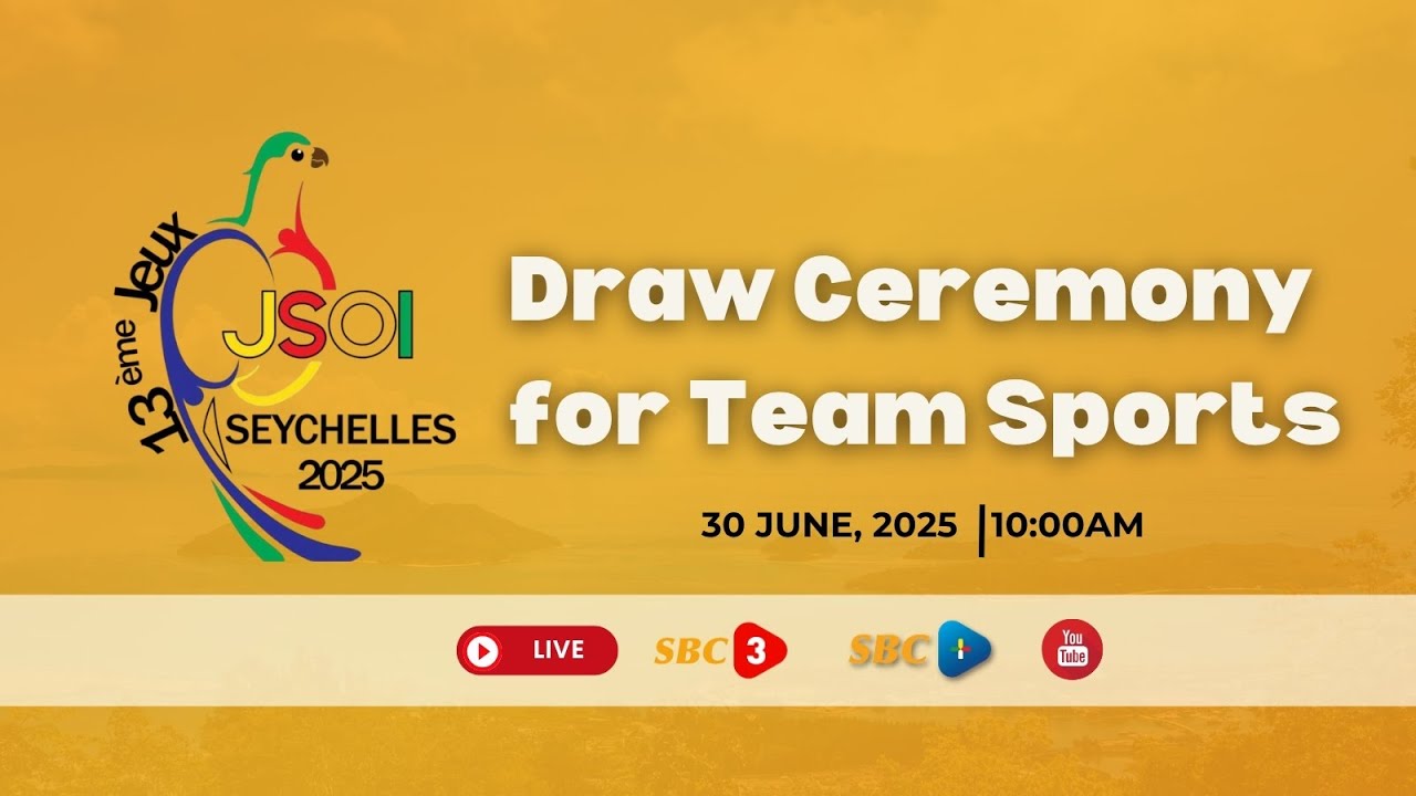 SBC LIVE | CJSOI 2025 – DRAW CEREMONY FOR TEAM SPORTS- 30.06.2025