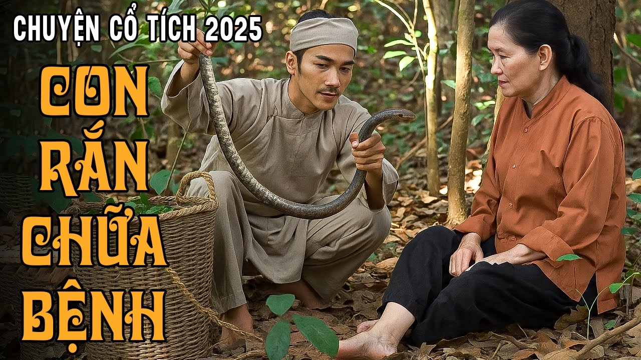 CON RẮN CHỮA BỆNH | Chuyện Cổ Tích Mới 2025🍀Cổ Tích Đất Việt 2025🍀Cổ Tích Việt Nam 2025 | Cổ Tích