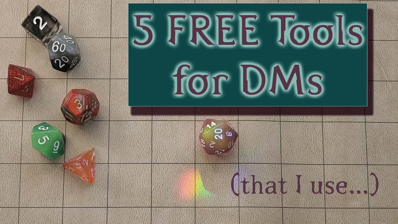 5 Tools I Use as a DM
