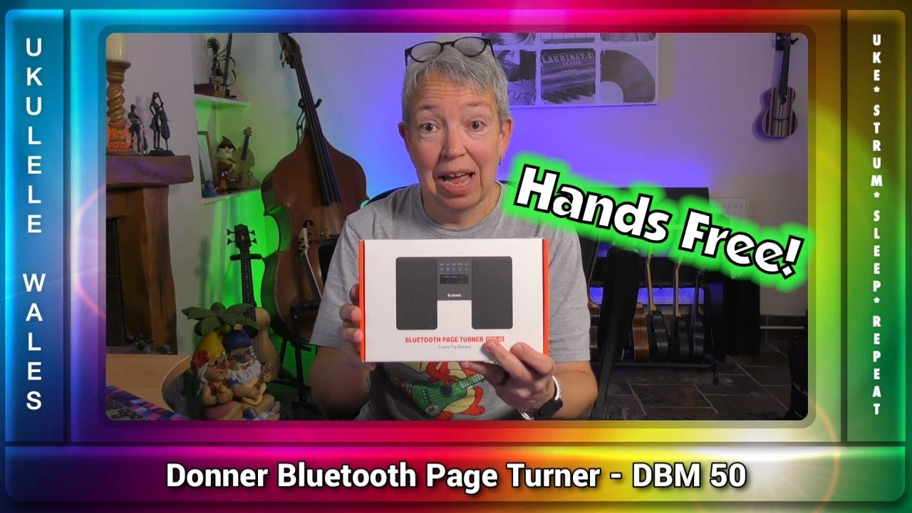 Donner Bluetooth Page Turner DBM 50 - Review & Demo