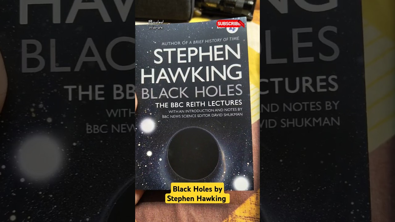 Black Holes by Stephen Hawking The BBC Reith Lectures #books #booktube #shorts #trending #booktok