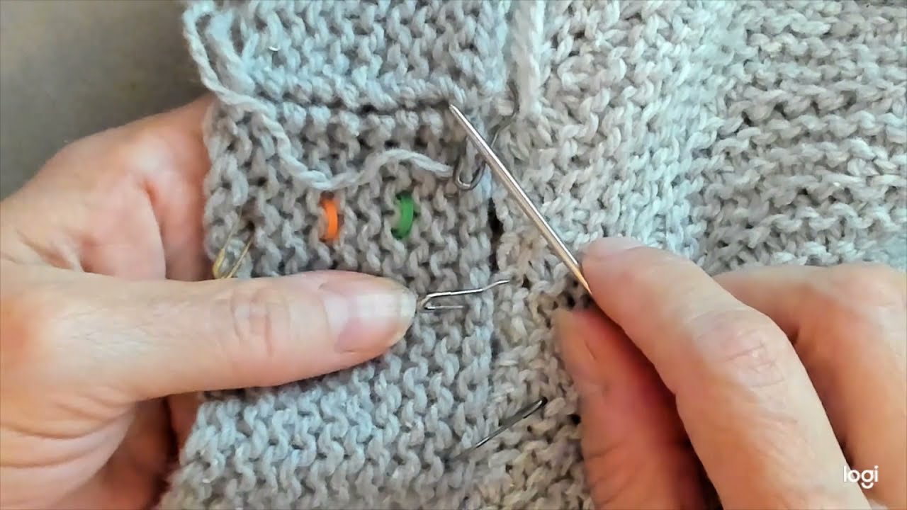 2021 23 Ebbie Sweater Finishing Neck Band to Back