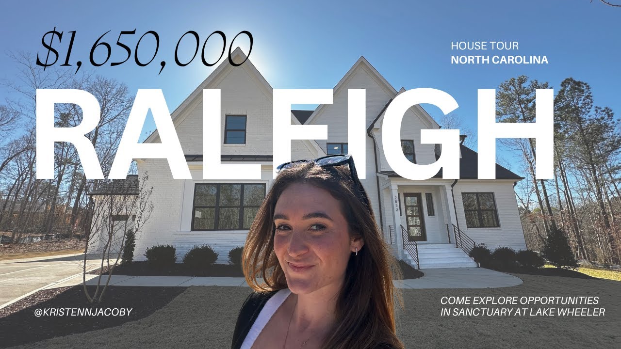 Tour $1,650,000 New Construction | RALEIGH North Carolina