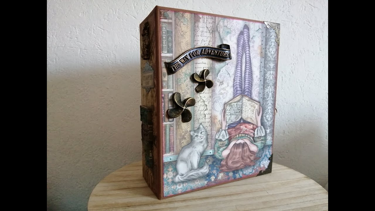 Album Lady & Sir Vagabond de Stamperia @Stamperiainternational