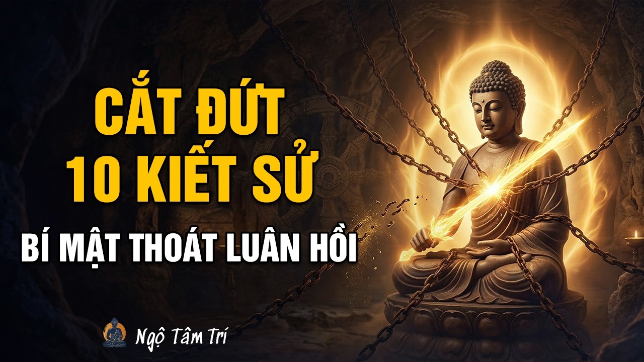 Cách CẮT ĐỨT 10 Kiết Sử - Bí Mật Thoát Khỏi VÒNG LUÂN HỒI Theo Lời Phật Dạy | Ngộ Tâm Trí
