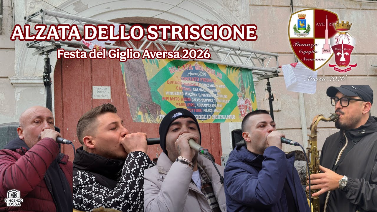 AVERSA 2026 - STRISCIONE ORGOGLIO NORMANNO (04.01.2026)