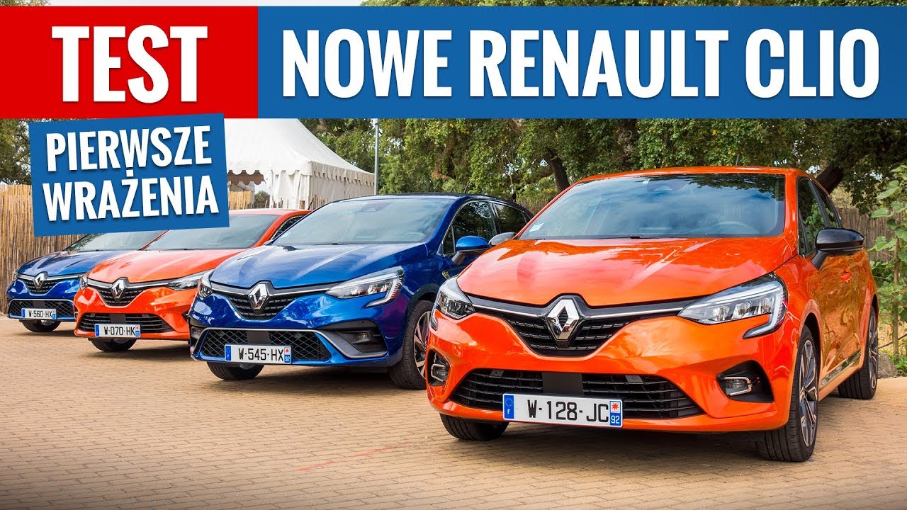 Nowe Renault Clio 5 generacji (2019) - TEST PL
