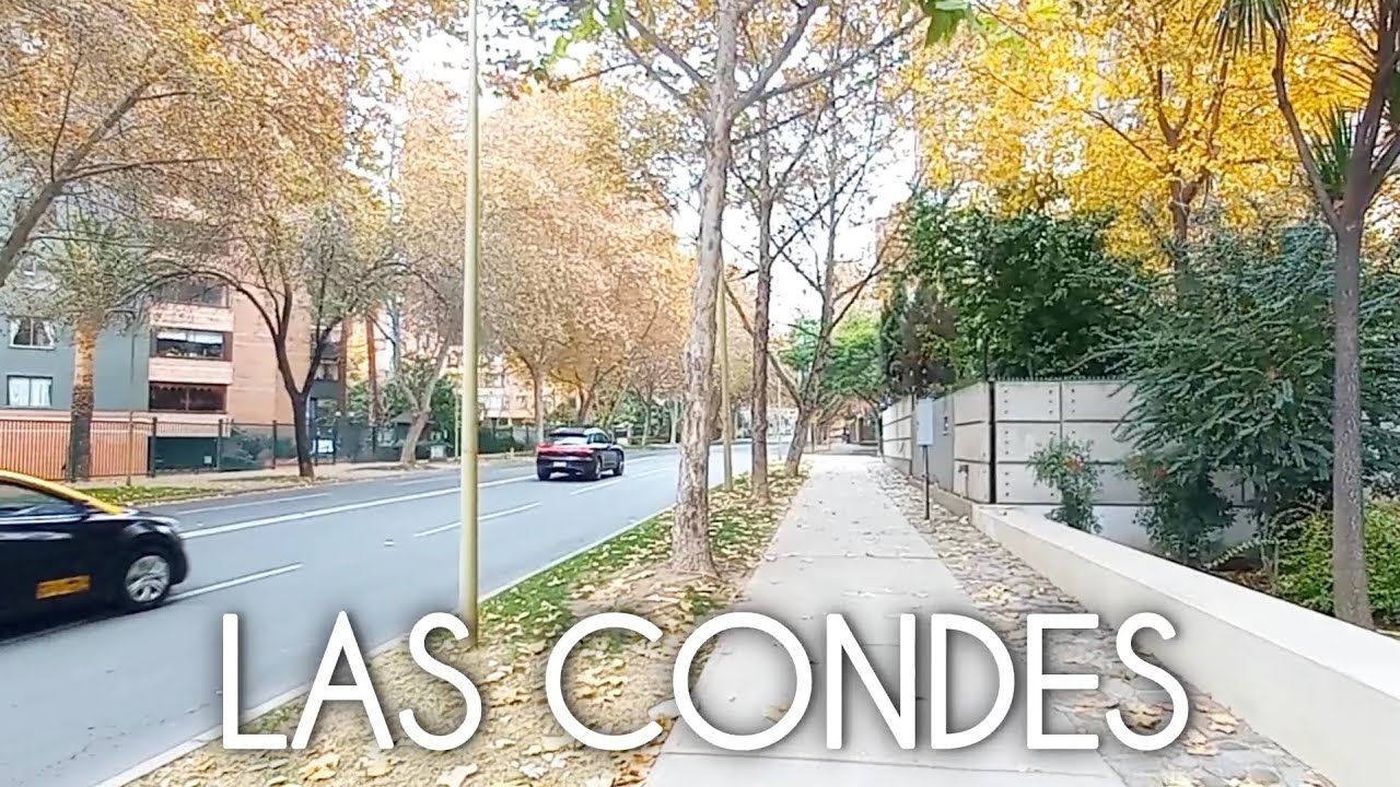 LAS CONDES #5, Santiago de Chile, Chile 🇨🇱.  Walking Tour