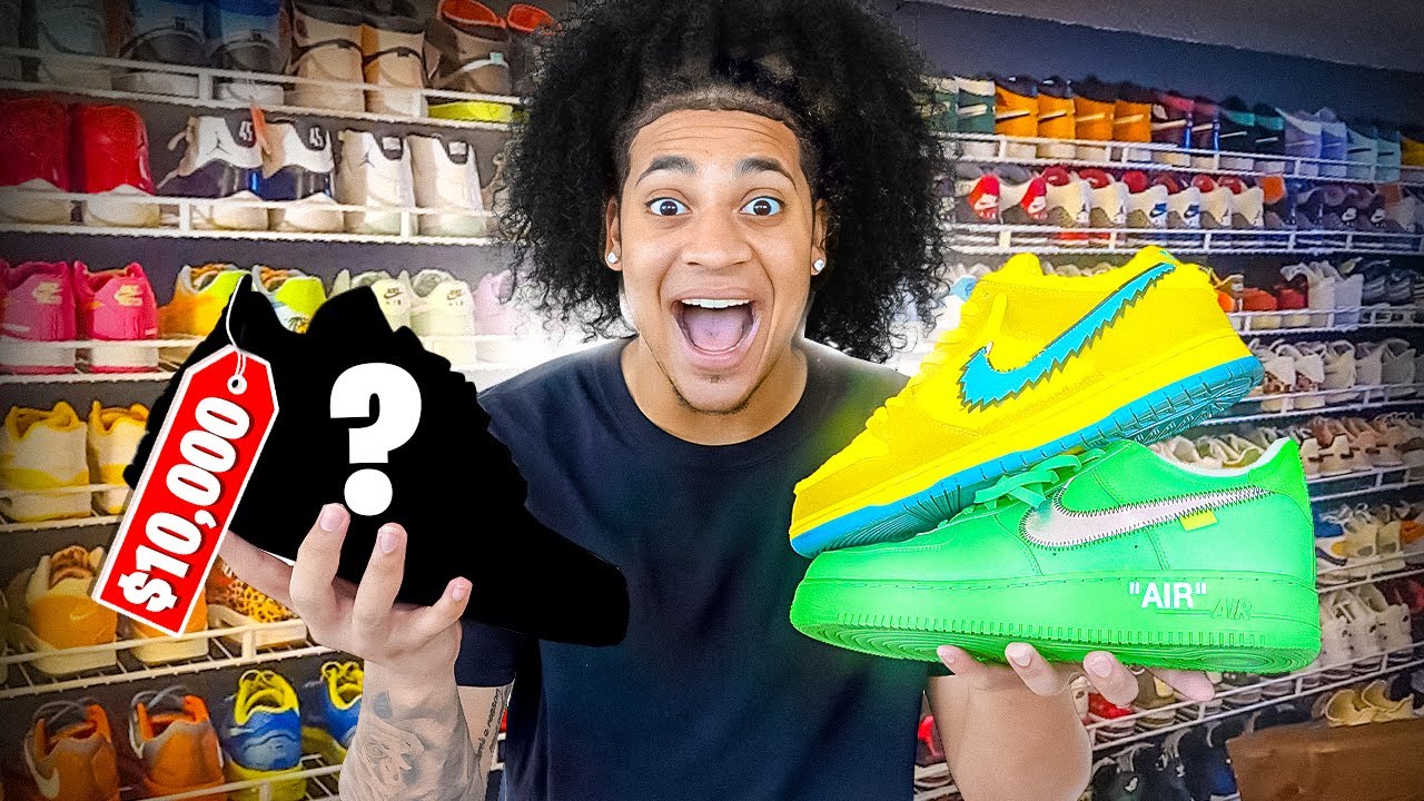 MY UPDATED RARE $50,000 SNEAKER COLLECTION!