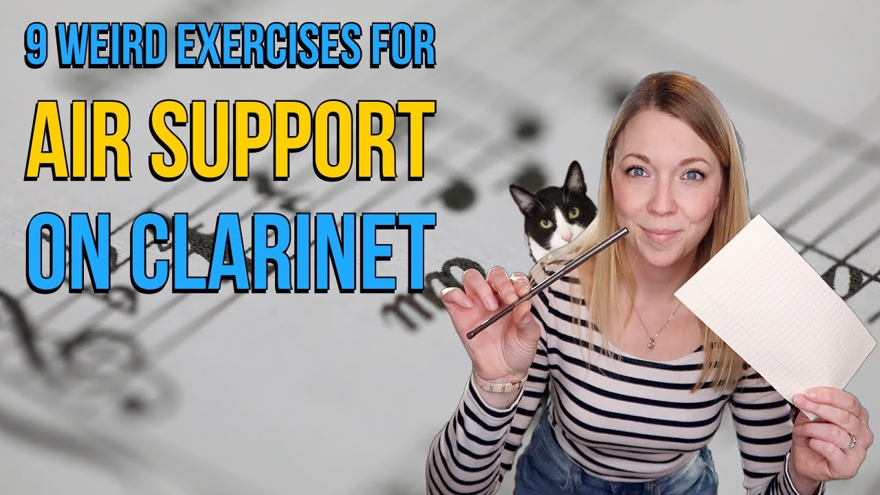 9 Minutes, 9 Exercises for Clarinet Air Support | Clarinets, Cats, & Coffee