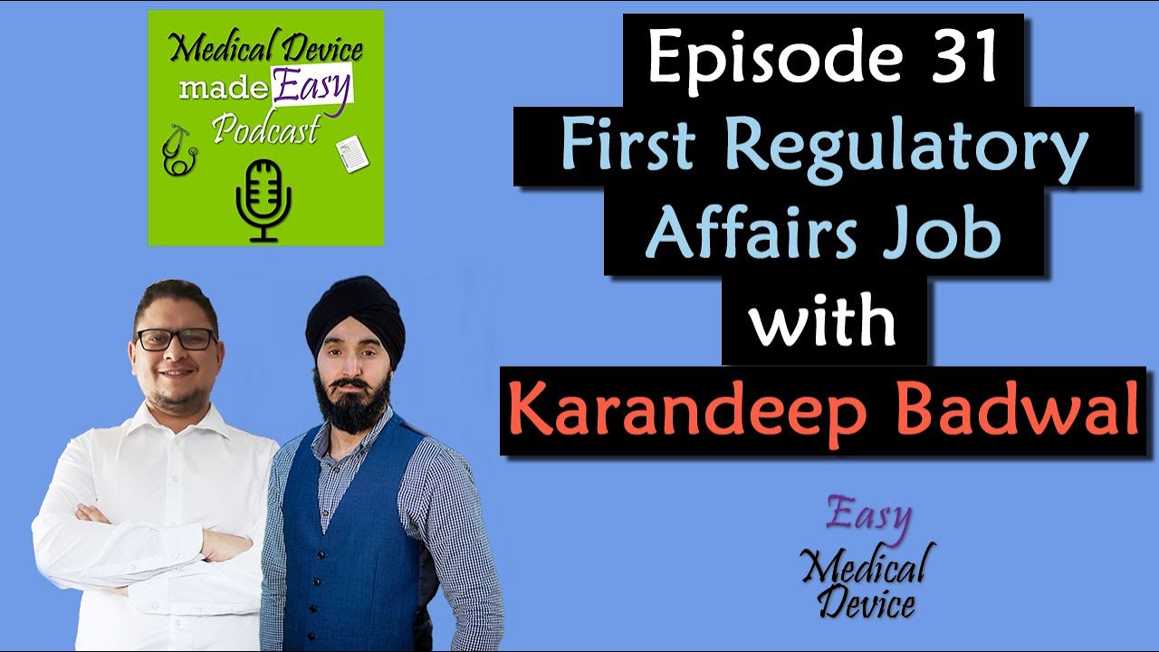 Find your First Regulatory Affairs Job with Karandeep Badwal