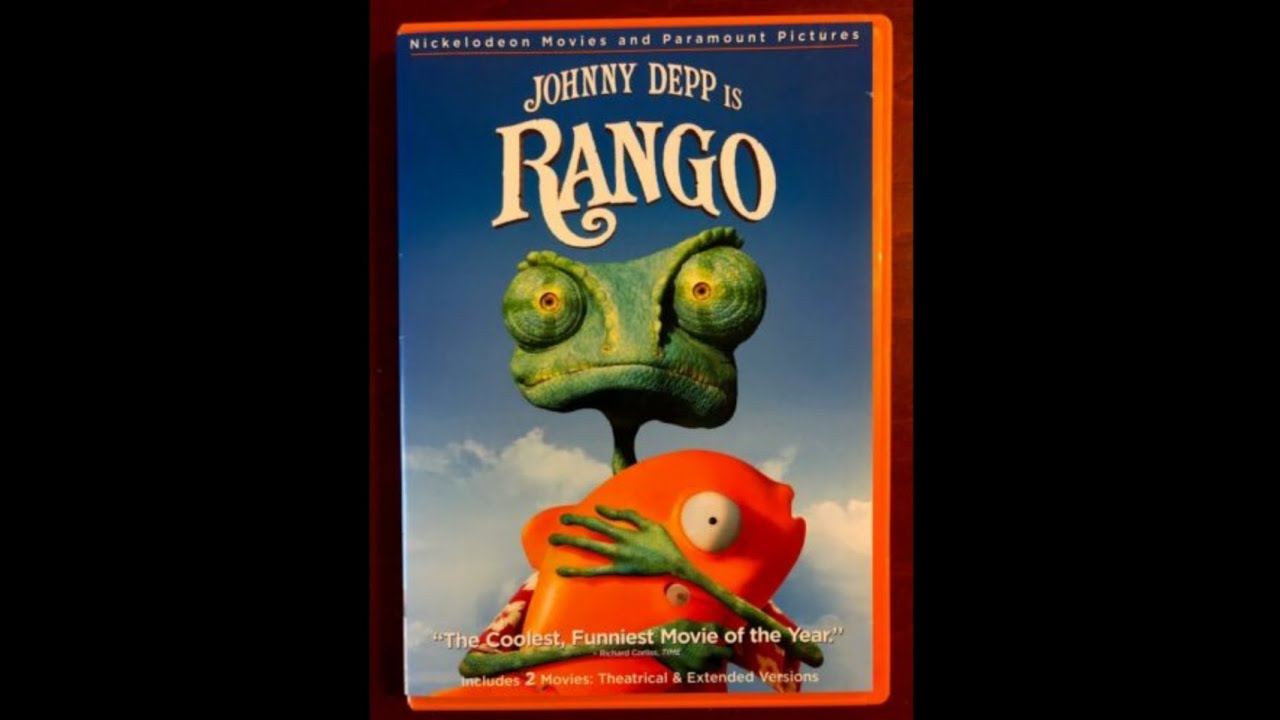 Opening To Rango 2011 DVD (Theatrical Version)