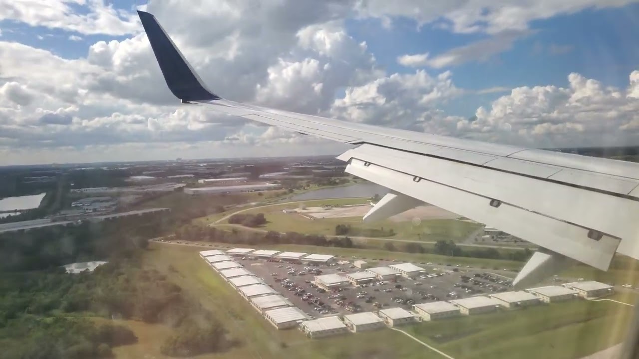 Landing MCO Delta Orlando Airport 737-8