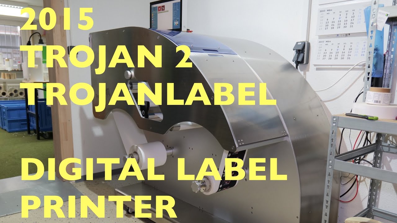 2015 Trojan 2 Trojanlabel label printing machine
