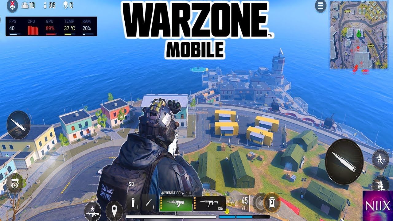 WARZONE MOBILE 3RD PERSON - XIAOMI 11T PRO