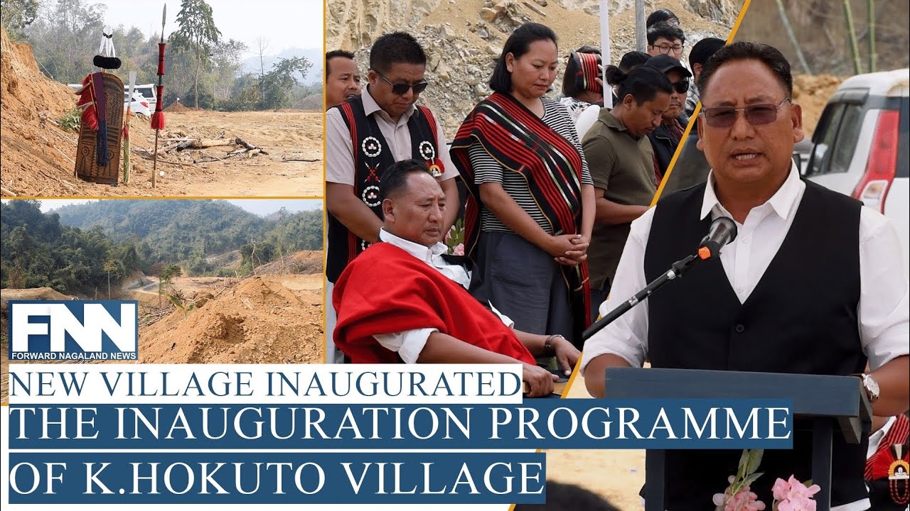INAUGURATION PROGRAM OF K. HOKUTO VILLAGE, AQAHUTO AREA , CHUMOUKEDIMA  DISTRICT