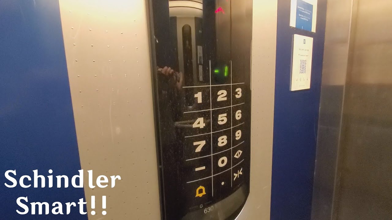 ULTRA RARE!! Schindler Smart MRL Traction Elevator at Hotel YIT Conquista de Toledo - Toledo, Spain
