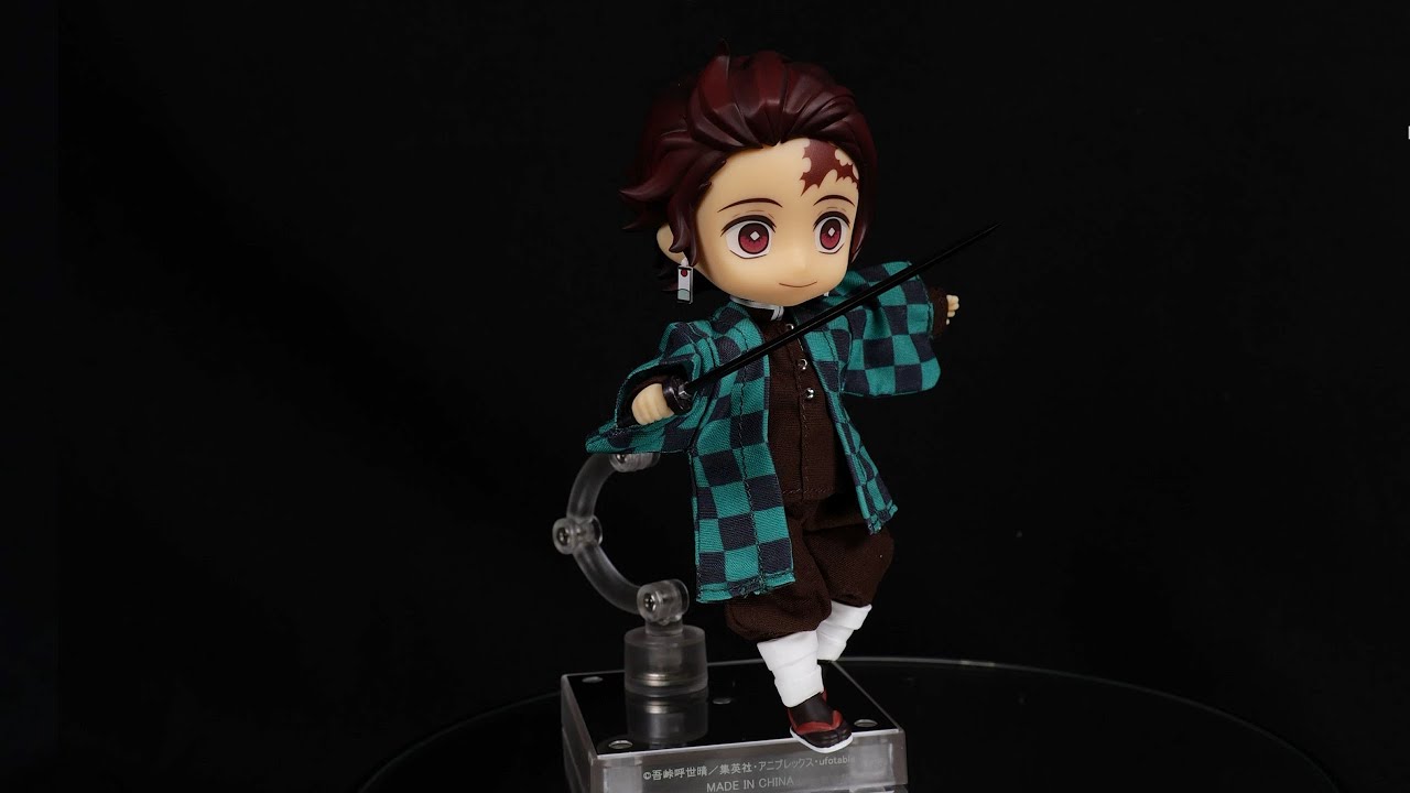 [ASMR UNBOXING] Nendoroid Doll Tanjiro Kamado (Demon Slayer Kimetsu no Yaiba) figure