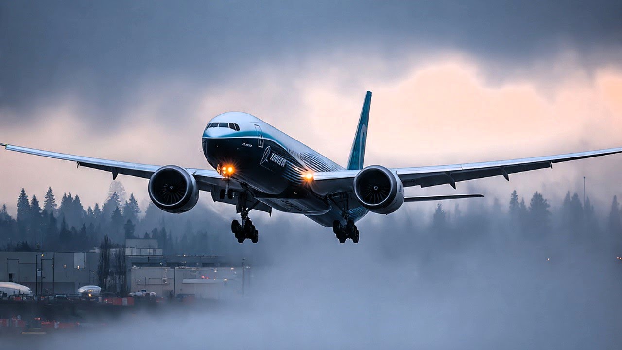 Boeing 777X Test Flight | Takeoff & Landing Performance Evaluation