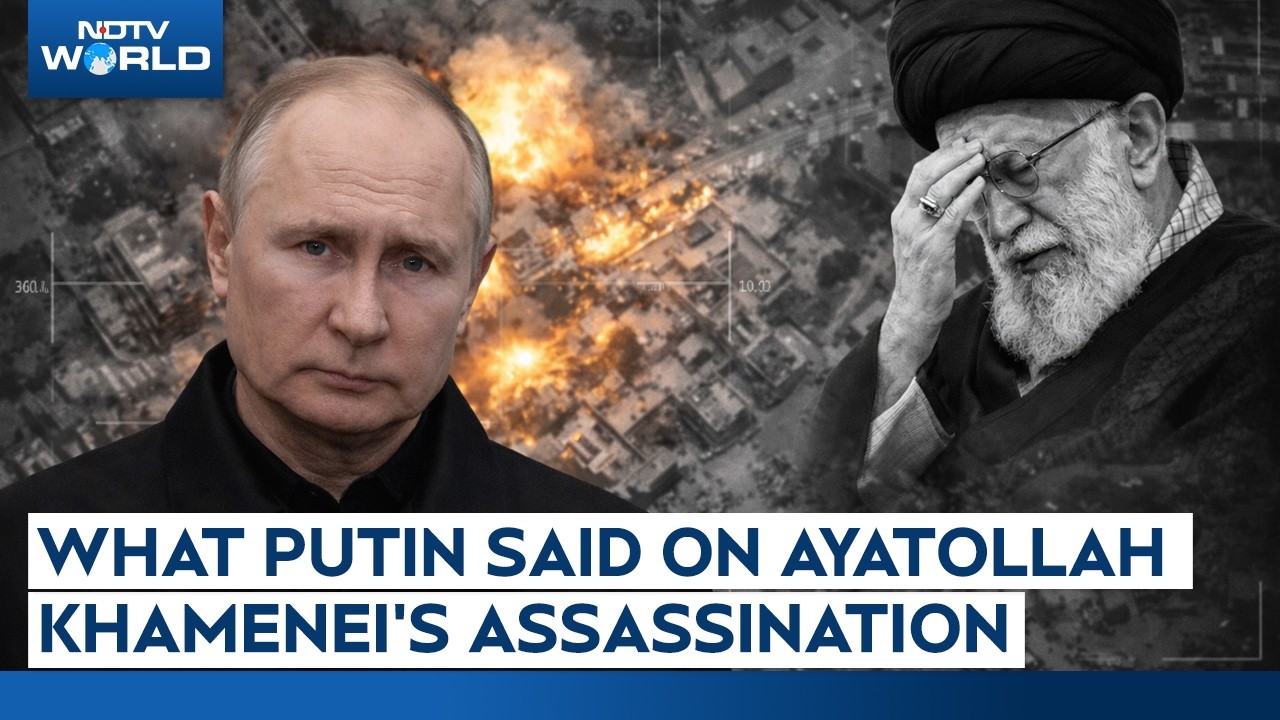Putin On Iran War | Putin Condoles Killing Of Ayatollah Khamenei, Calls For Immediate Ceasefire