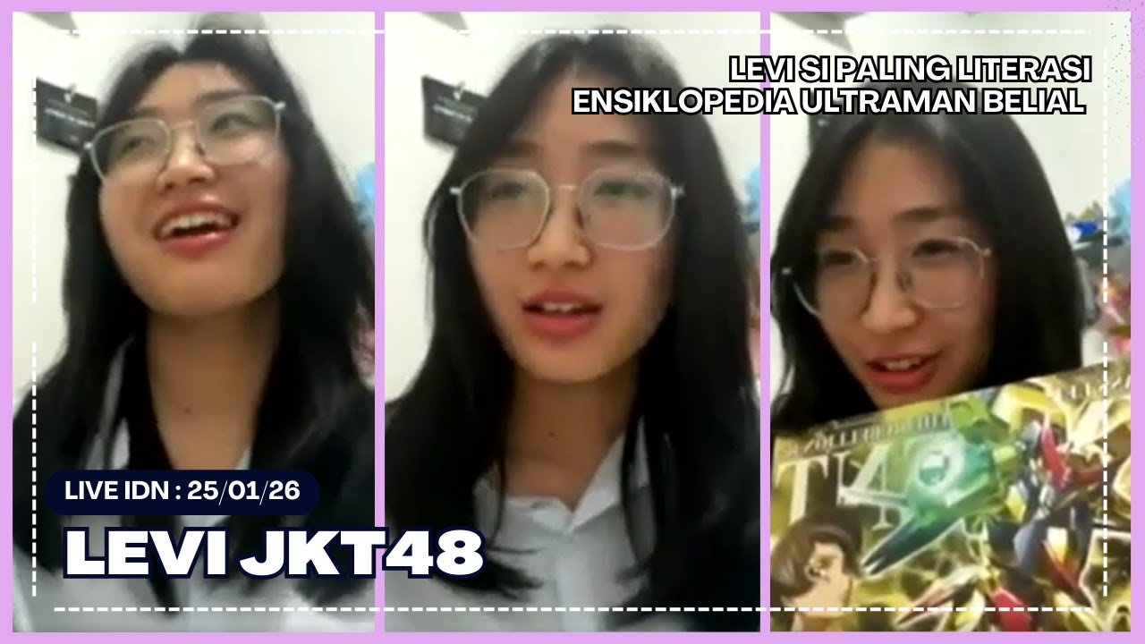 GAK MASUK AKAL! 🤖  Gift Gundam Sampai Kalah Tinggi! | Levi JKT48 IDN LIVE | 25/1/26