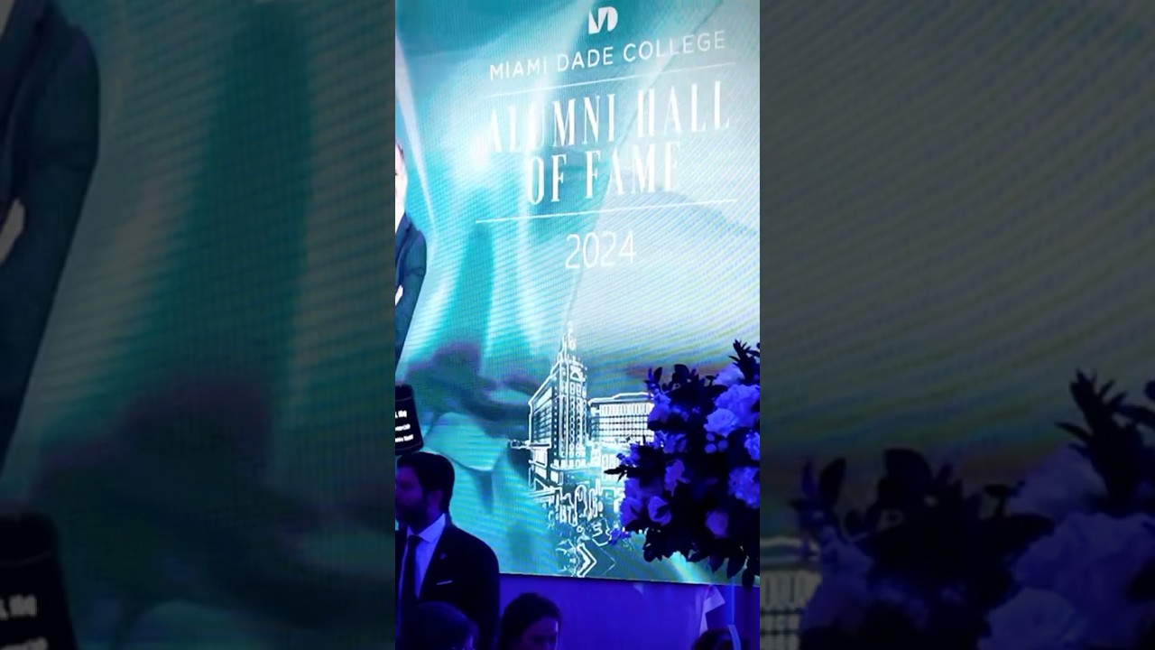 2024th  Alumni Hall of Fame  of  Miami Dade College #mdc #bemdc