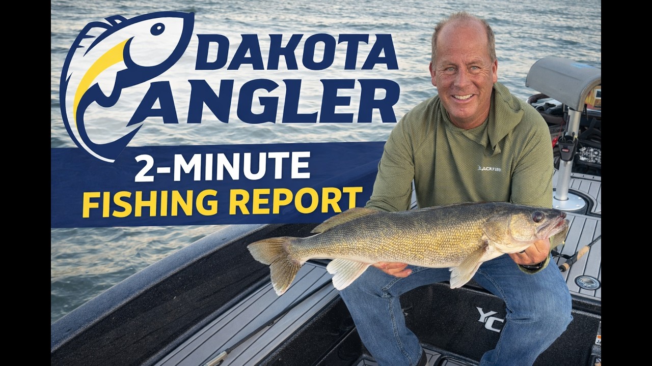 Двухминутный рыболовный отчет от Dakota Angler