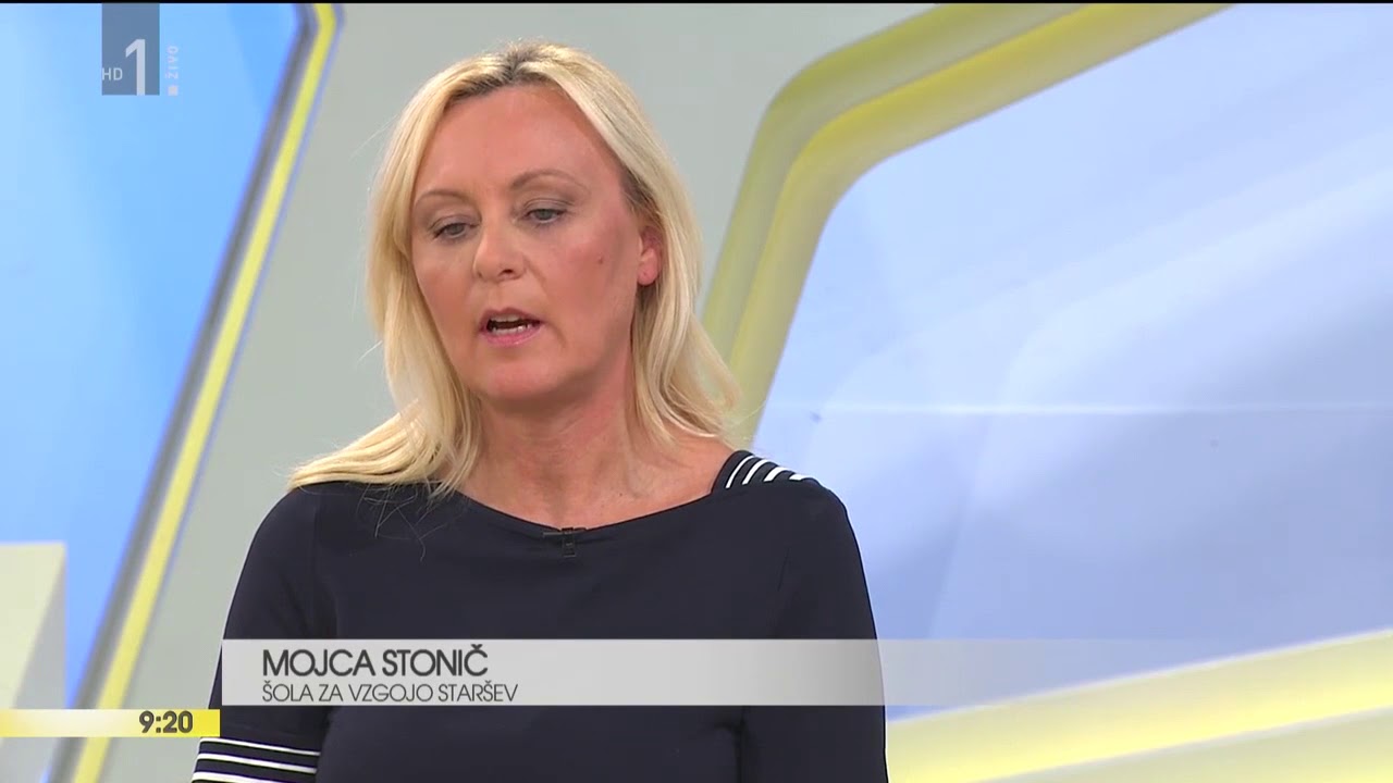 Šola za vzgojo staršev - Mojca Stonič - Dobro jutro