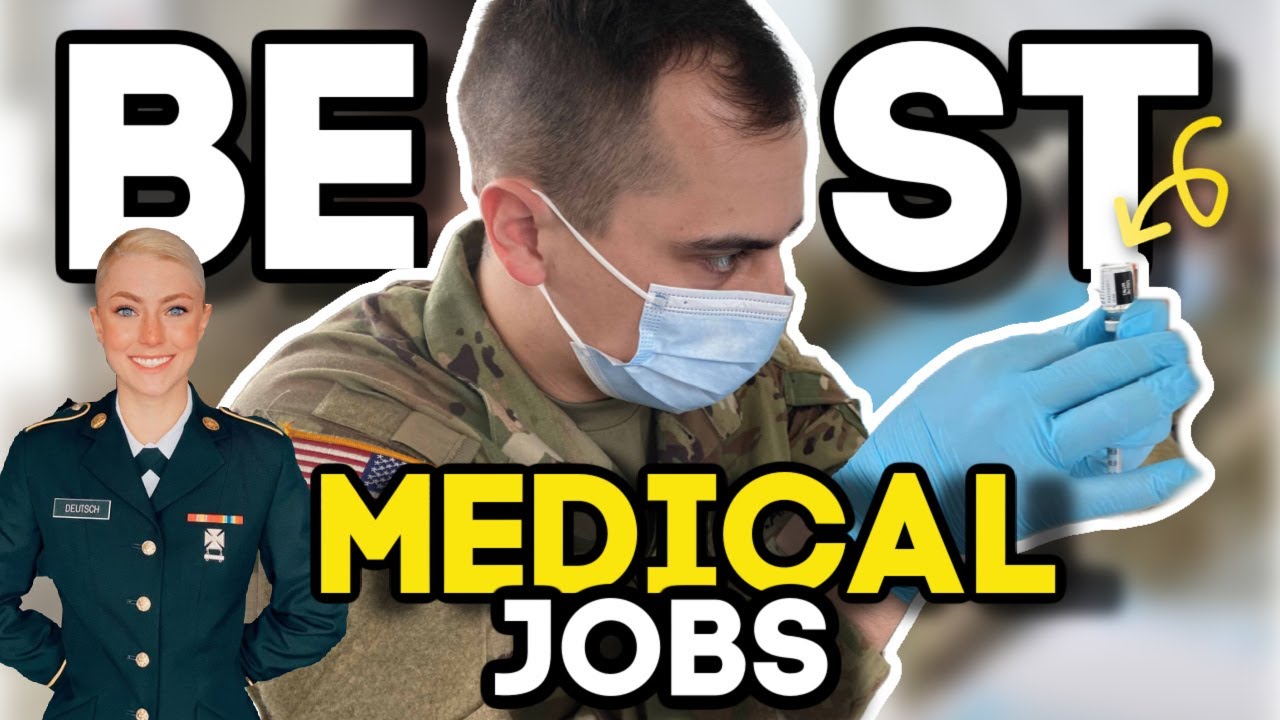 TOP 5 BEST ARMY MEDICAL JOBS FOR 2022 |Best enlisted medical MOS in the Army
