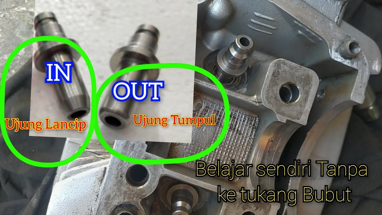 Cara ganti Bosh klep motor honda tiger GL Megapro