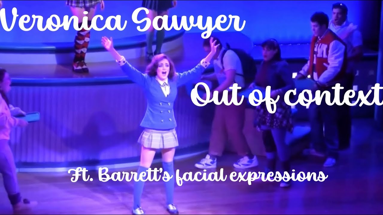 Heathers - Veronica Sawyer out of context (ft. Barrett’s facial expressions)