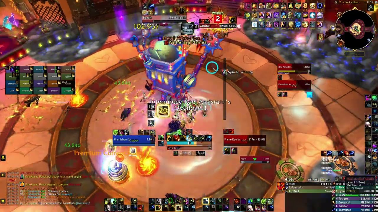 Mythic One Armed Bandit - Elemental Shaman PoV