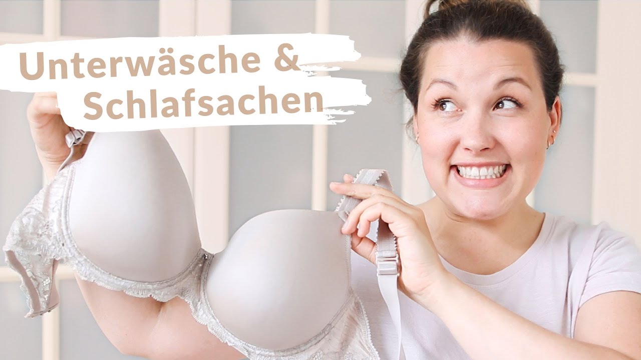 Unterwäsche & Schlafsachen ausmisten ✨ #nurwasichmag