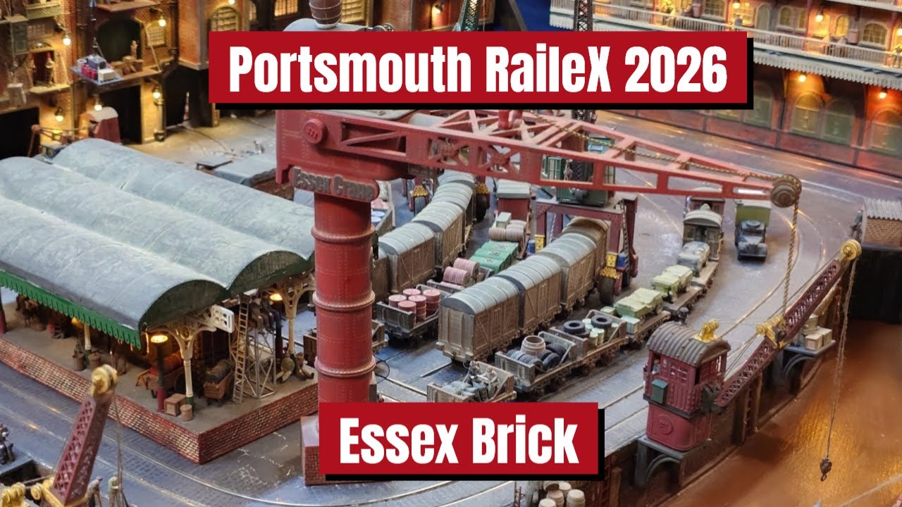 ***PREVIEW*** ESSEX BRICK, PORTSMOUTH RAILEX 2026 #modeltrains #trains #railway